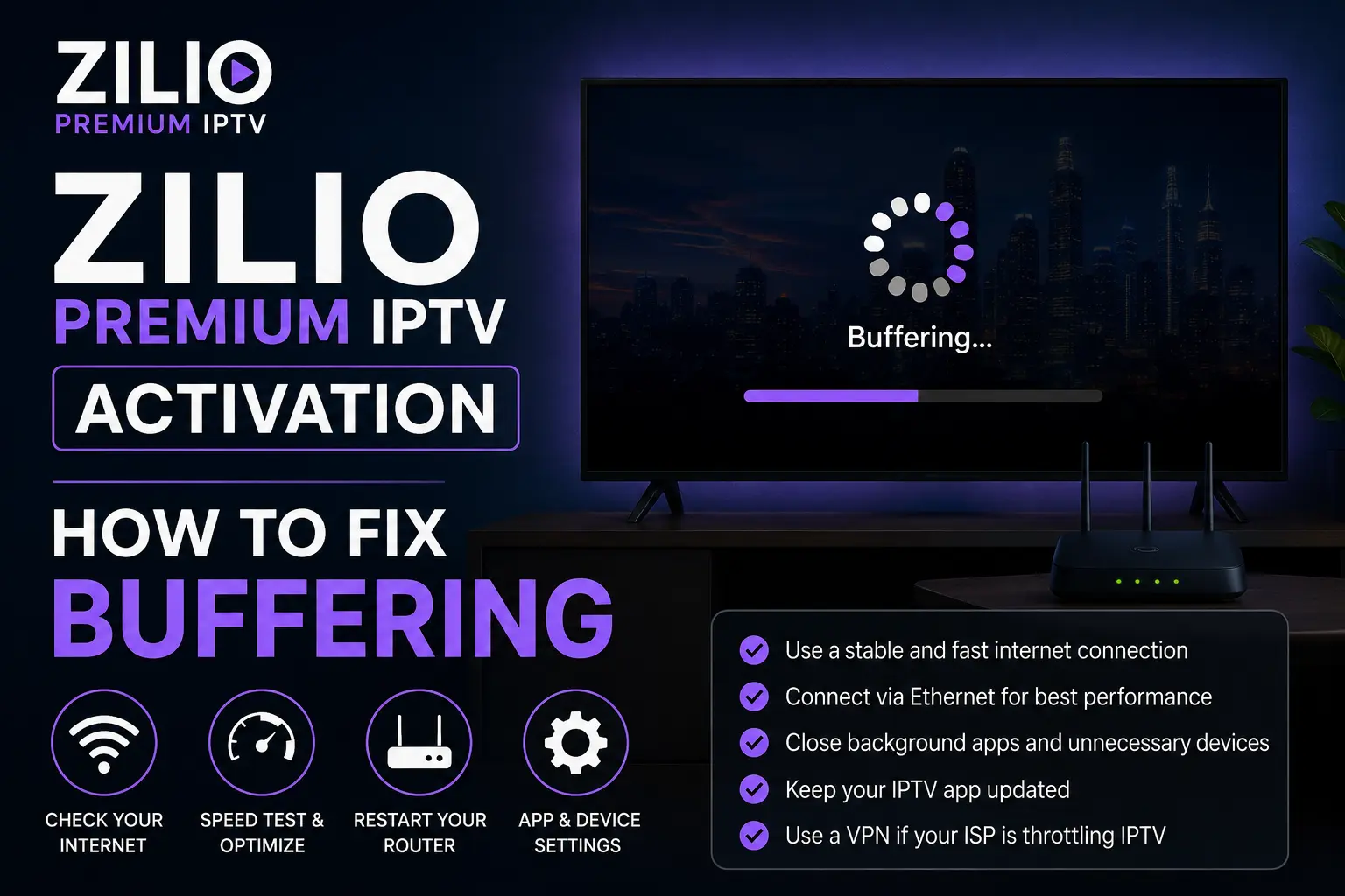 IPTV setup guide — activating your subscription on Fire Stick, Smart TV and Android